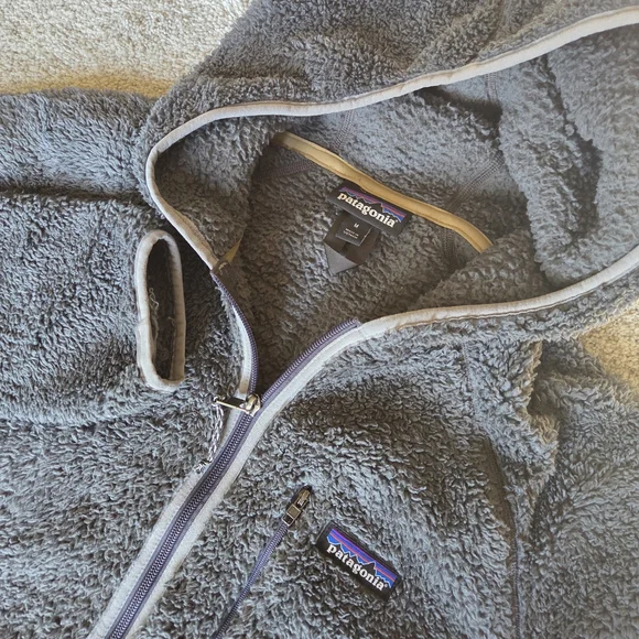 Patagonia Men's Reclaimed Fleece Hoody Size Medium - Picture 7 of 14